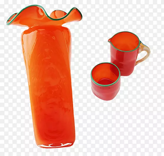 橙汁番茄汁海风饮料