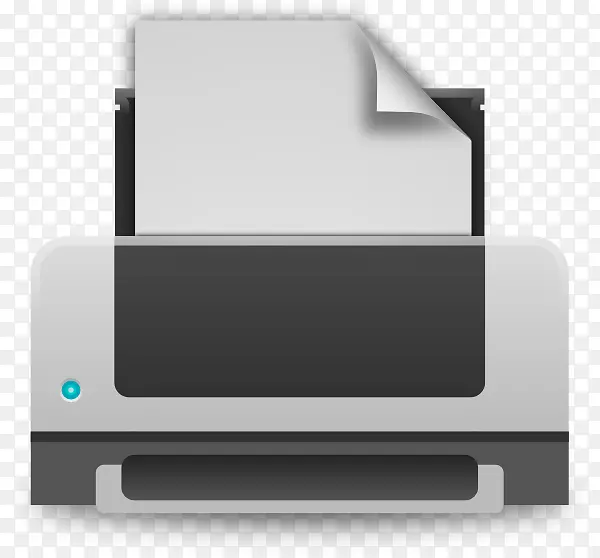 打印机打印计算机图标剪贴画打印机