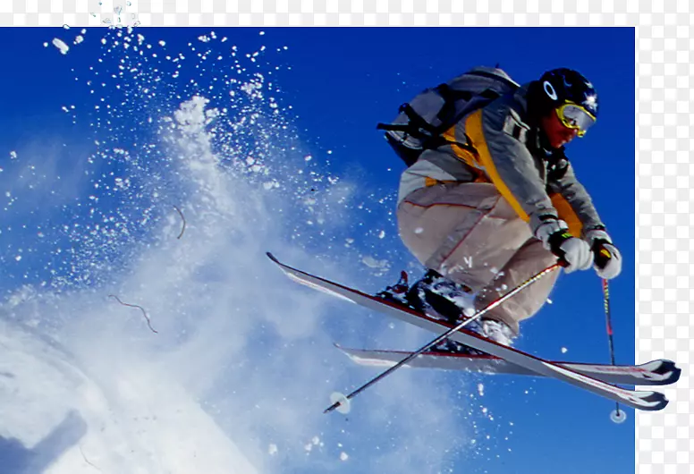 滑雪装订Gudauri斜面滑雪度假村-滑雪