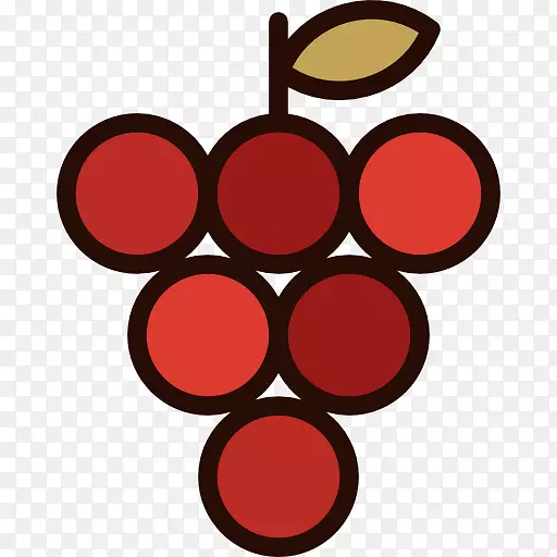 葡萄素食美食电脑图标-葡萄
