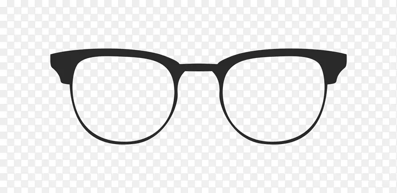 褐线眼镜光线禁止光学清楚-眼镜