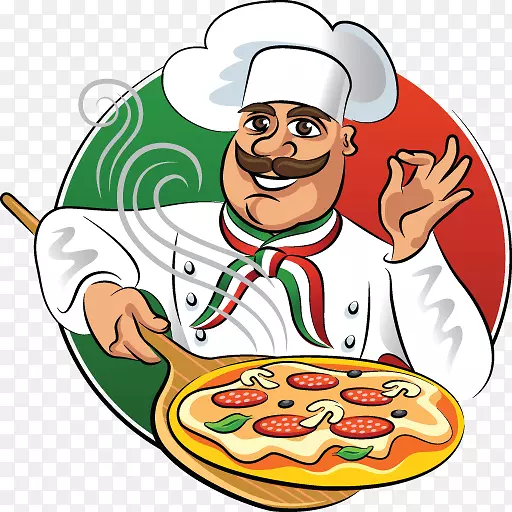 比萨饼意大利料理厨师烹饪-比萨饼
