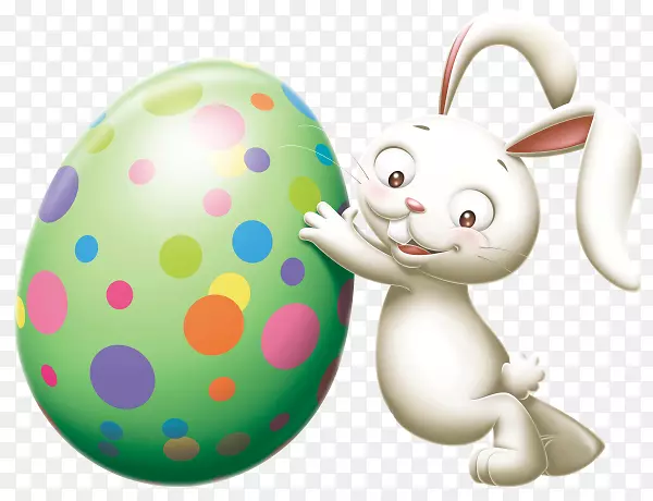 复活节兔子彩蛋装饰纸-复活节