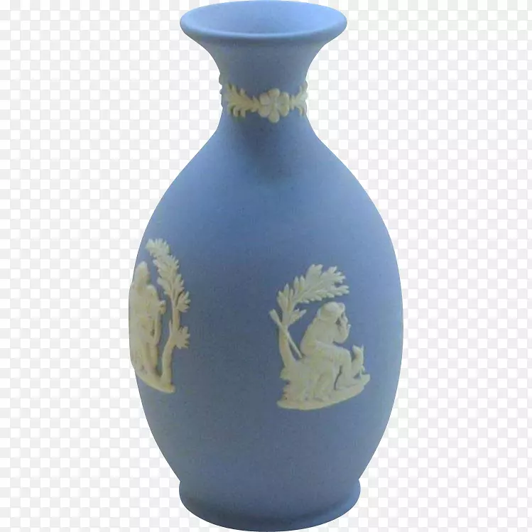 花瓶陶瓷陶器钴蓝花瓶