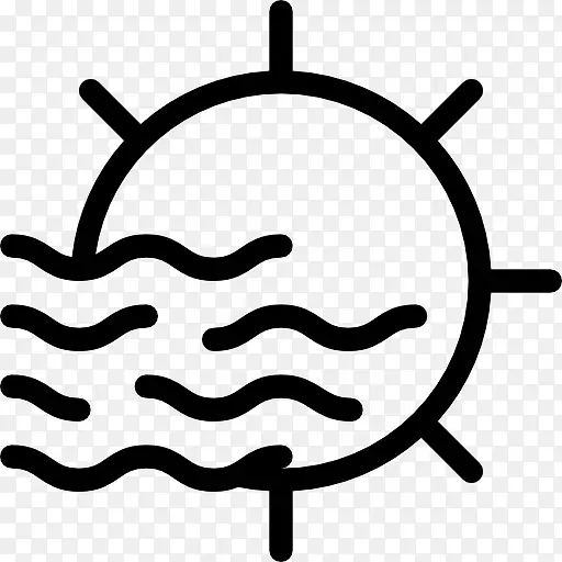 太阳符号计算机图标符号