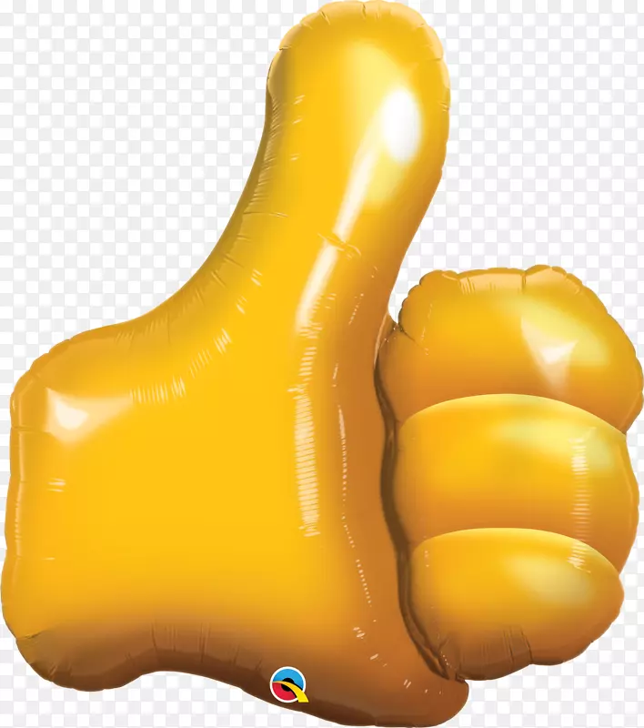 拇指信号气球表情符号世界-气球