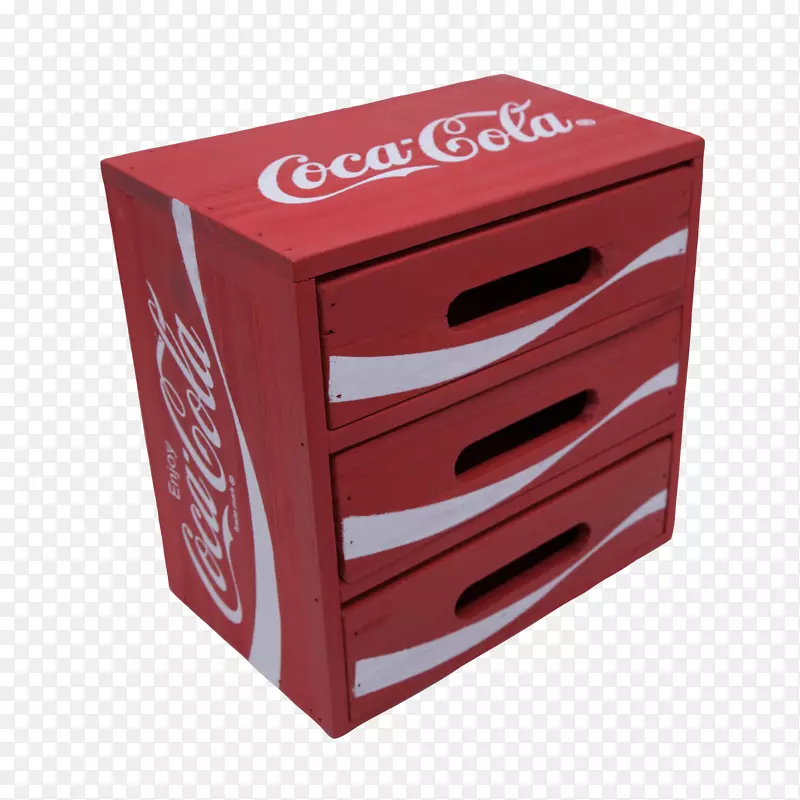 可口可乐抽屉柜-可口可乐