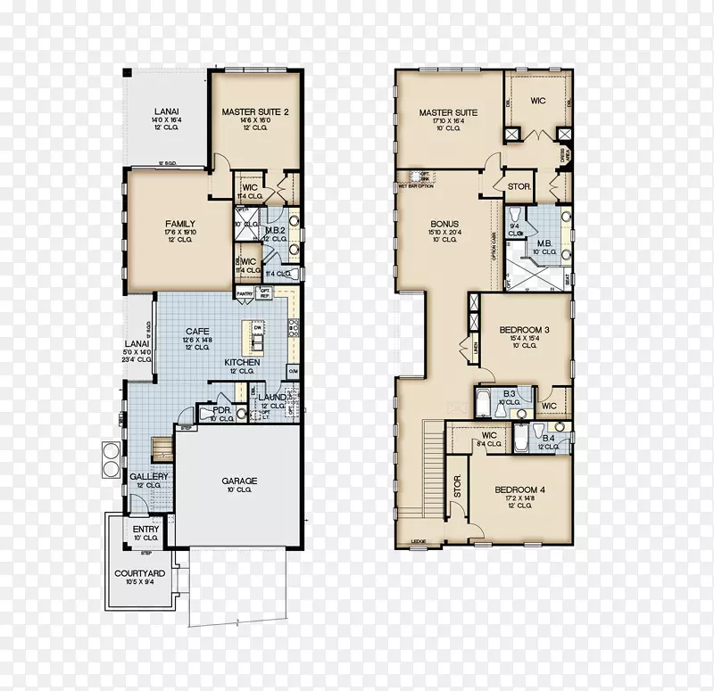 丽兹博登住宅室内设计服务-住宅平面图