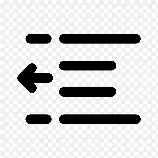 计算机图标缩进符号.符号