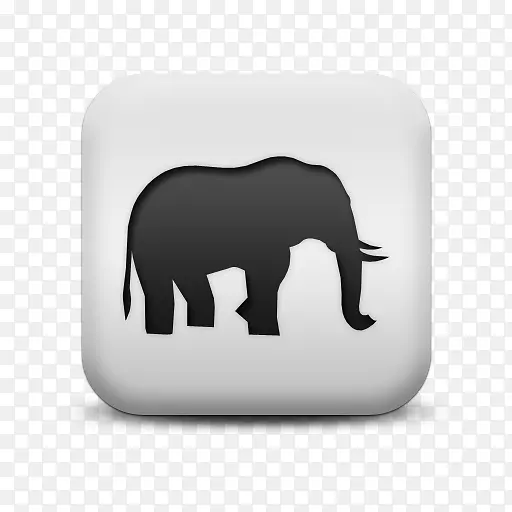 印度象非洲象计算机图标猛犸象