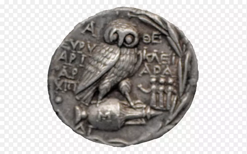 古希腊古埃及古希腊铸币四德拉克姆希腊