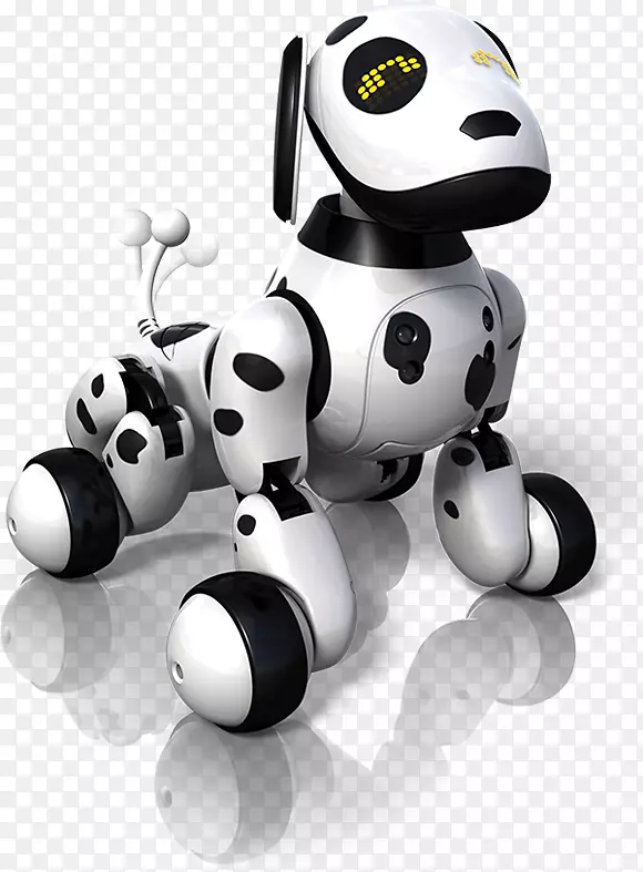 达尔马提亚狗，机器人宠物-小狗