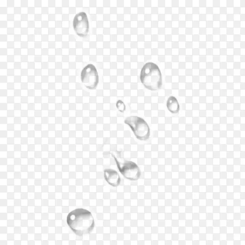 滴水透明半透明水
