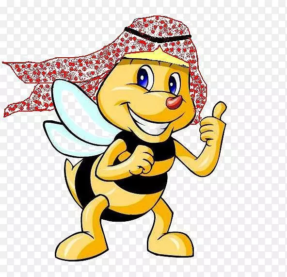 蜜蜂卡通画夹艺术-蜜蜂