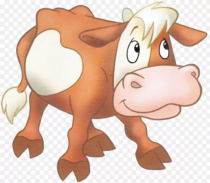 奶牛、牲畜、牛奶剪贴画