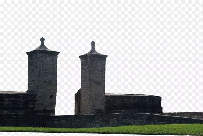 中世纪建筑艺术剪贴画-城堡