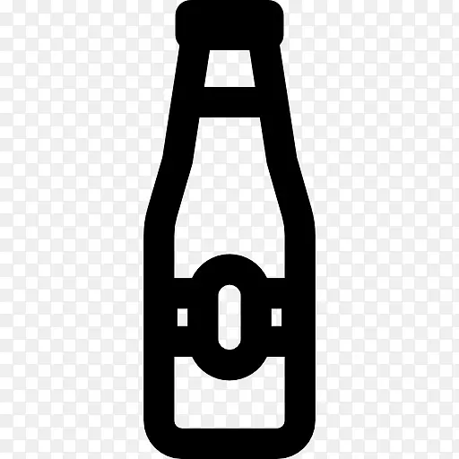 啤酒瓶电脑图标食品餐厅-啤酒