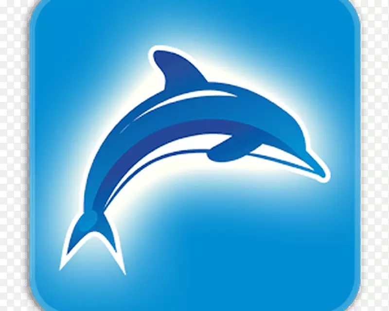 普通宽吻海豚电脑图标字体海豚