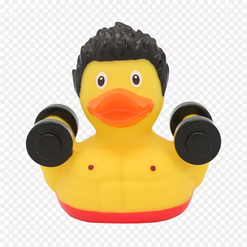 橡胶鸭体重训练健美玩具橡胶鸭
