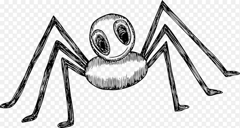 蜘蛛画-奇怪