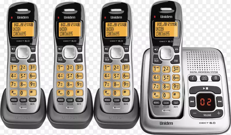 无绳电话数字增强型无绳通讯Uniden手机