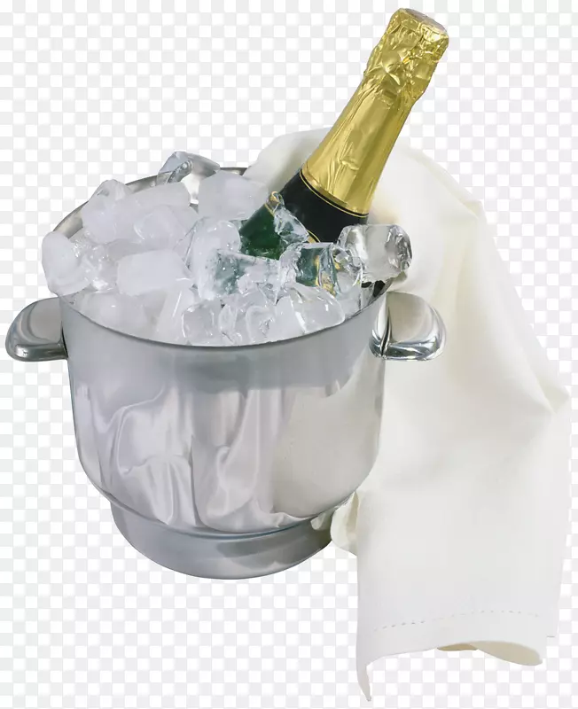 香槟酒，酒杯，啤酒鸡尾酒-冰混合