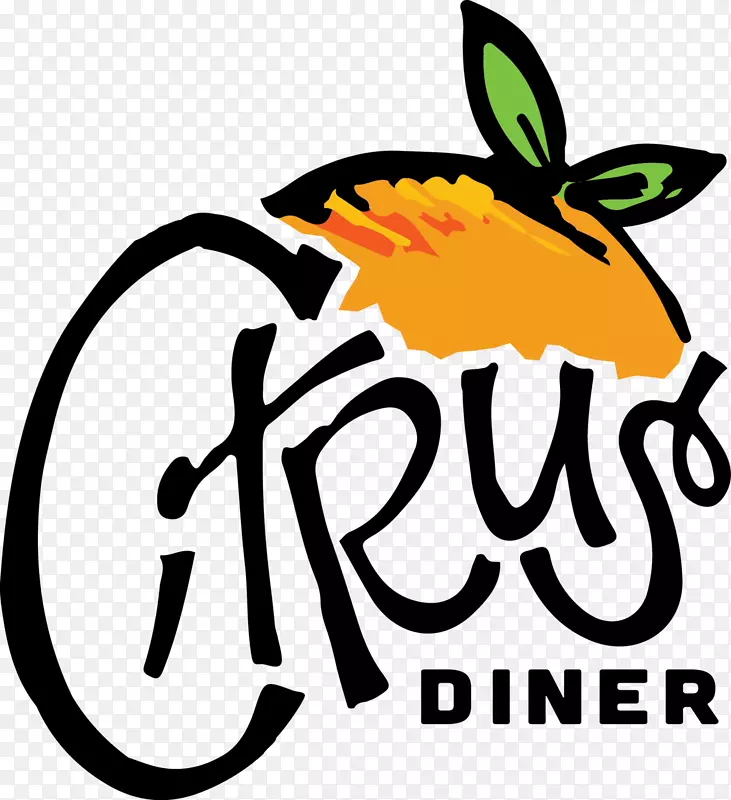柑橘餐厅标志餐厅品牌早餐-餐厅