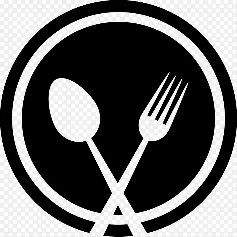 餐叉匙厨具盘子-餐厅标志