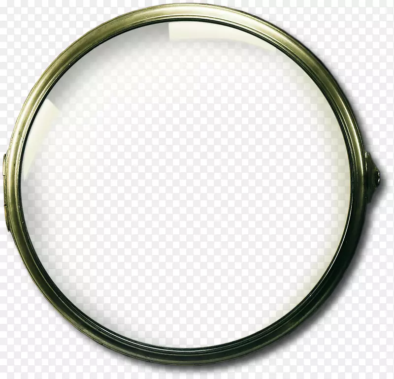 材料体珠宝圈金属圆