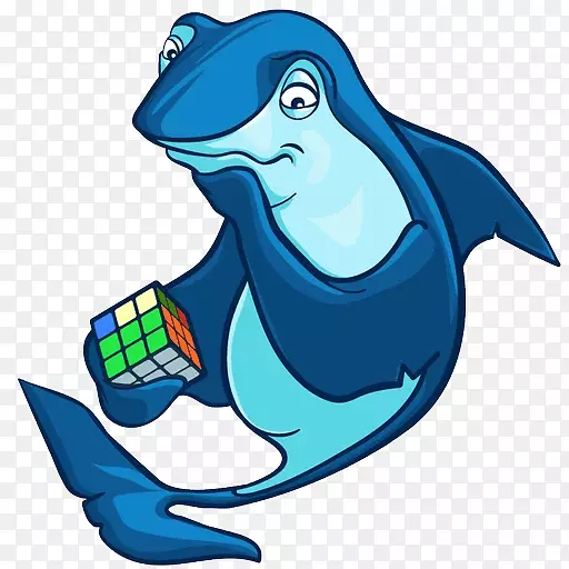 海豚嘴微软蔚蓝动物剪贴画-海豚