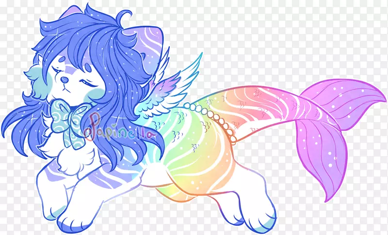 童话美人鱼彩虹传奇生物-仙女