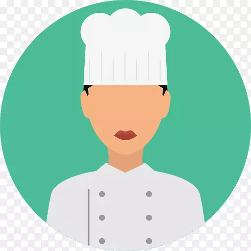 厨师制服电脑图标烹饪-烹饪