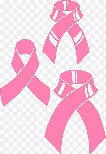 粉色丝带意识色带癌症-丝带