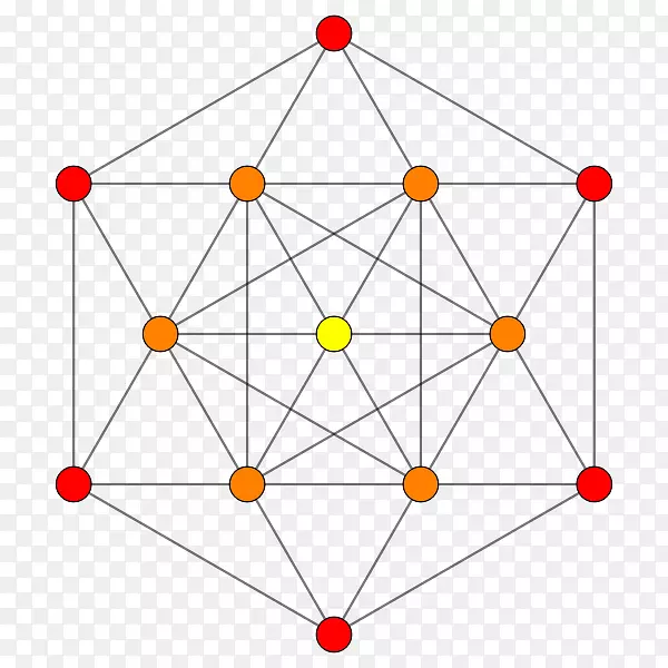 24胞六角形内刻图形正多边形边缘