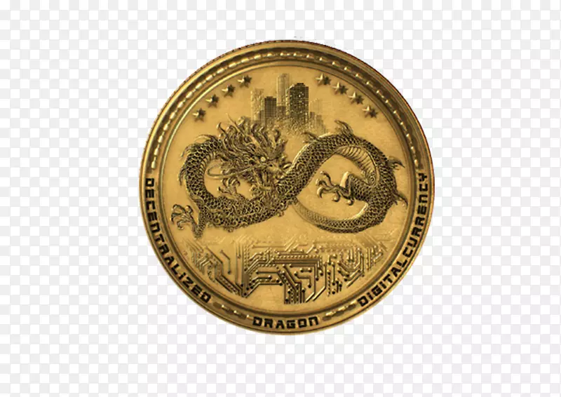 首次发行龙币区块链加密货币-硬币