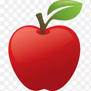 苹果教师剪贴画-苹果