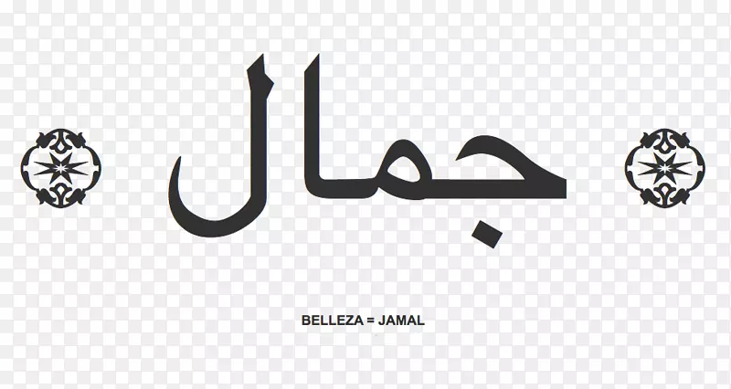 阿拉伯文身阿拉伯字母表阿拉伯文字书写-字