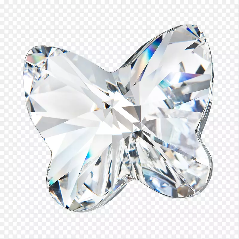 水晶体珠宝，钻石，天蓝色-珠宝