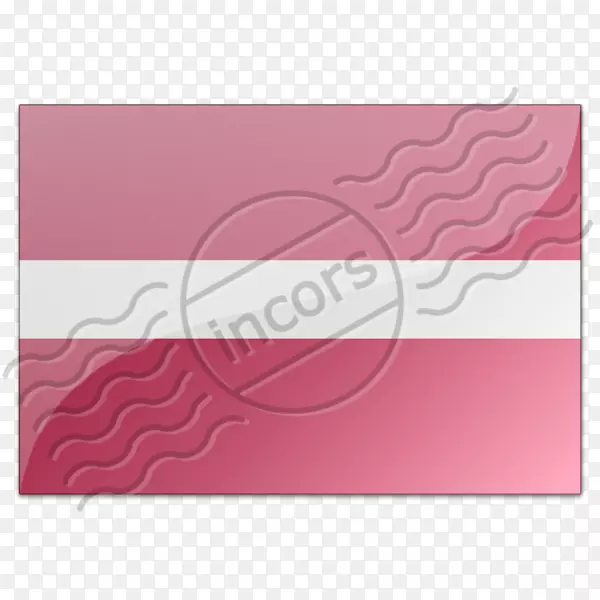 粉红色m长方形-拉脱维亚