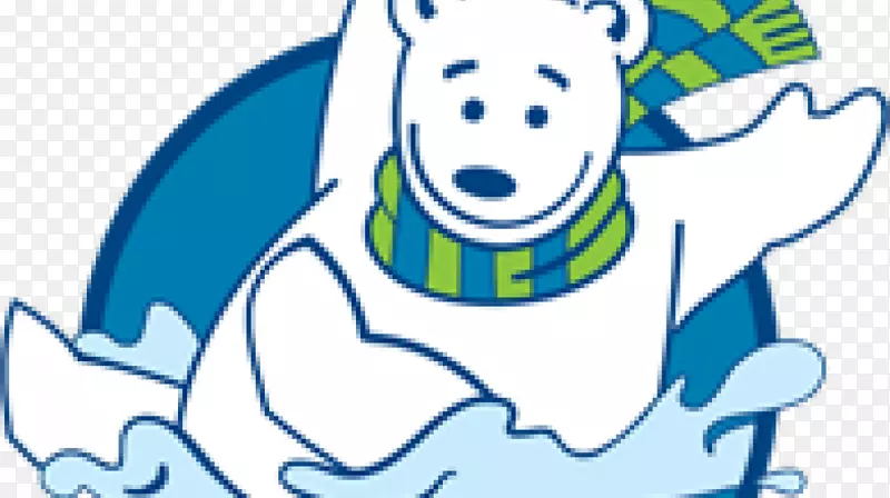 北极熊跳水，科迪亚克熊，明尼苏达剪贴画-北极熊