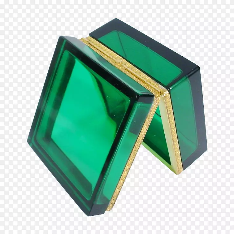 翡翠长方形-绿宝石