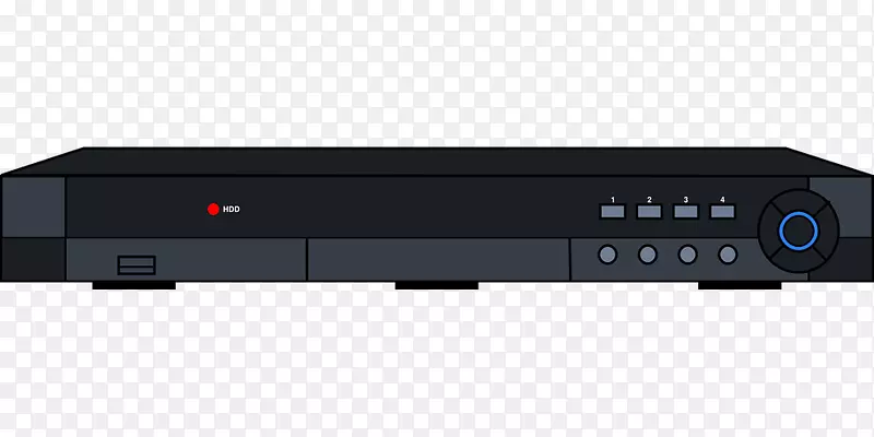电缆转换器盒有线电视音频功率放大器DVR剪贴器