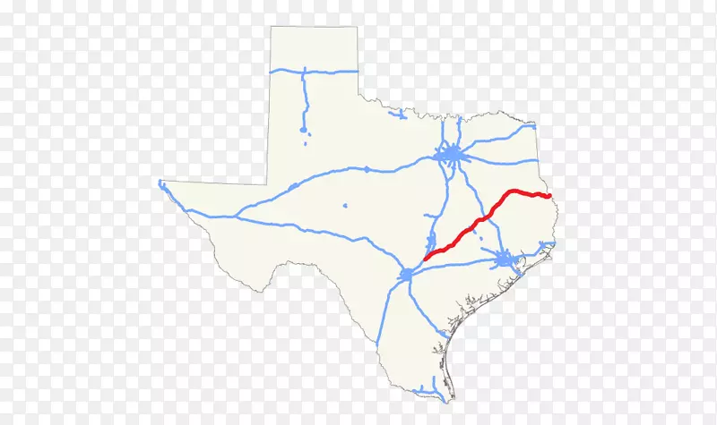 得克萨斯州159号州际公路158号德州公路系统德州130号州际公路。德州385号公路-道路