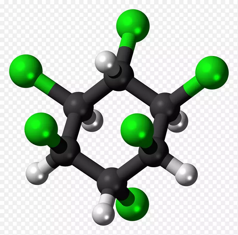 杀虫剂β-六氯环己烷-林丹-α-六氯环己烷-化学分子