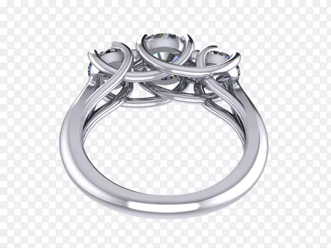 订婚戒指钻石金饰戒指