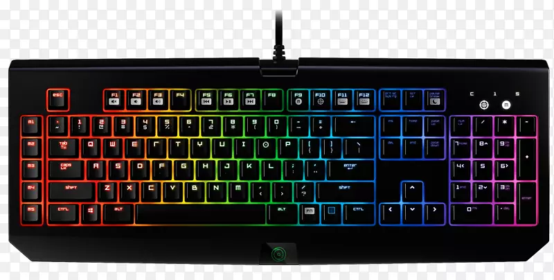 电脑键盘Razer BlackWidow chroma v2 Razer BlackWidow终极游戏键盘-游戏外围设备