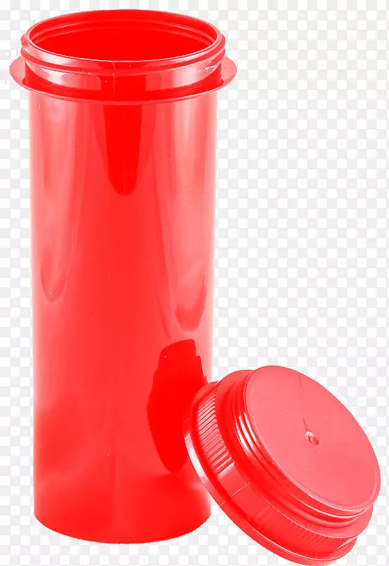 塑料盖子-红色小瓶