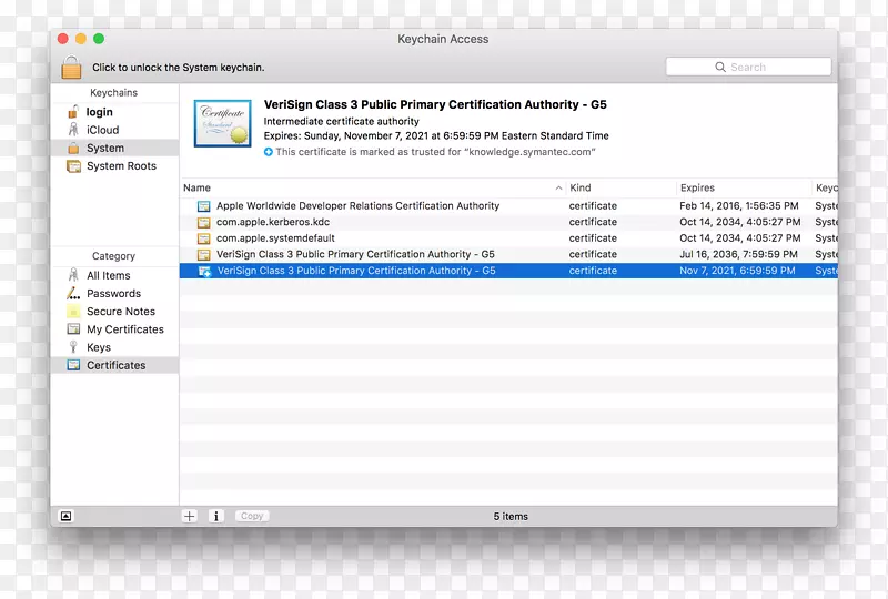 计算机程序可扩展认证协议传输层安全调试器MacOS-Apple