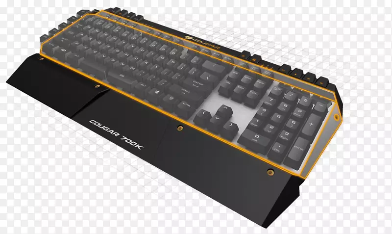 电脑键盘美洲狮700 k游戏键盘电脑鼠标个人电脑鼠标