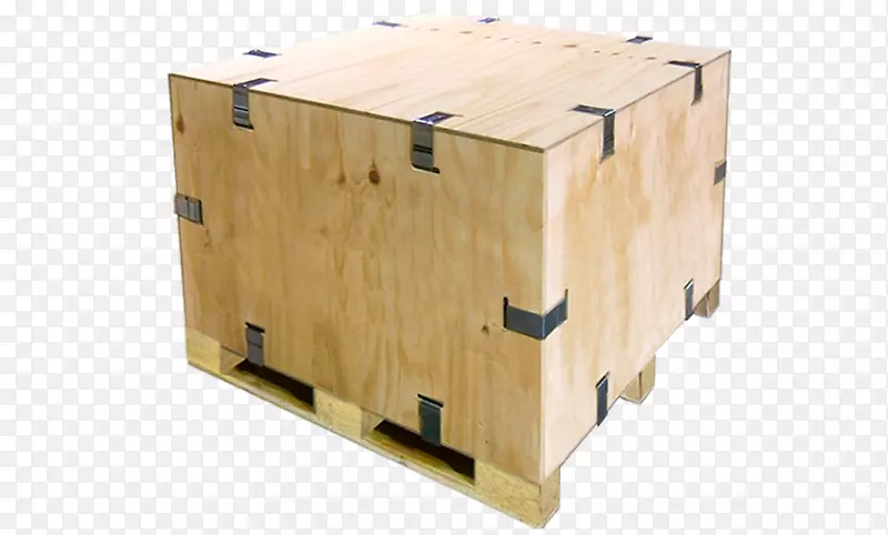 胶合板木箱包装及标签纸板箱